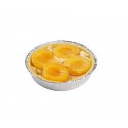 Tartelettes 110 sucrées beurre abricot frangipane crues x 45