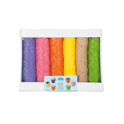 Assortiment caissettes Tulipcup 6 couleurs 110/35 x 300