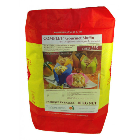 Préparation pour masse battue Gourmet muffin 10 kg