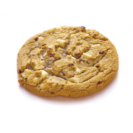 Cookie chocolat blanc-framboise Luxury à cuire 80 g