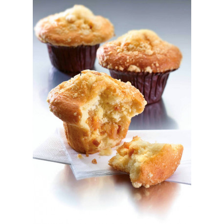 Muffin premium pomme-caramel 134 g x 20