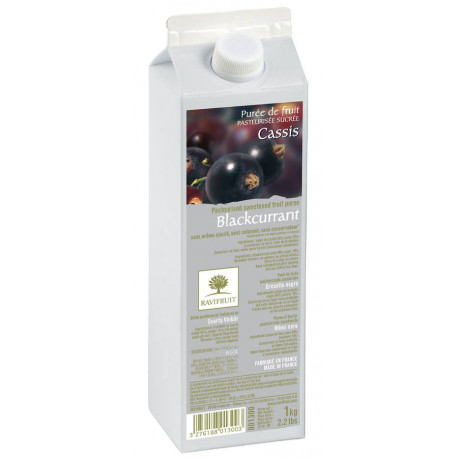 Purée de cassis sucrée 1 kg