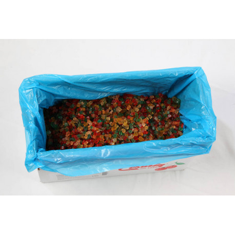 Melon tricolore confit en cubes 6 mm 5 kg
