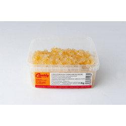 Ecorce de citron confit en cubes 6 mm 1 kg