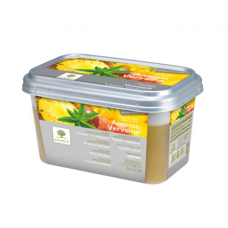 Purée ananas-verveines-fruits exotiques sucrée 1 kg