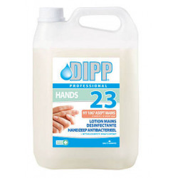Dipp 23 lotion mains désinfectante 5 L