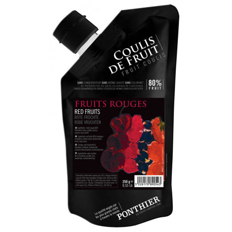 Coulis de fruits rouges 250 g