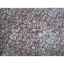 Feuille Joconde sérigraphie mikado chocolat 580 x 380 x 6 mm 400 g