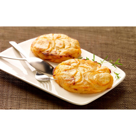 Galettes de Pommes de terre façon pomme anna cuite 100 g 3 kg