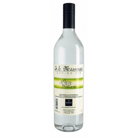 Eau-de-vie à la poire William's 45 % vol. 1 L