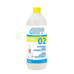 Dipp 02 spray dégraissant surpuissant graisses tenaces 1 L
