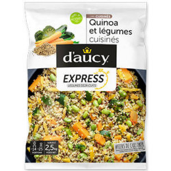 Quinoa et légumes cuisinés 2,5 kg