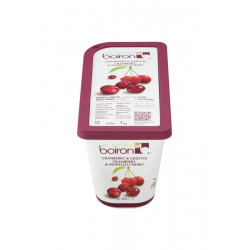 Purée cranberry griotte sucrée 1 kg