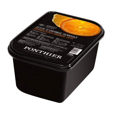 Zeste orange semoule 100% 500 g