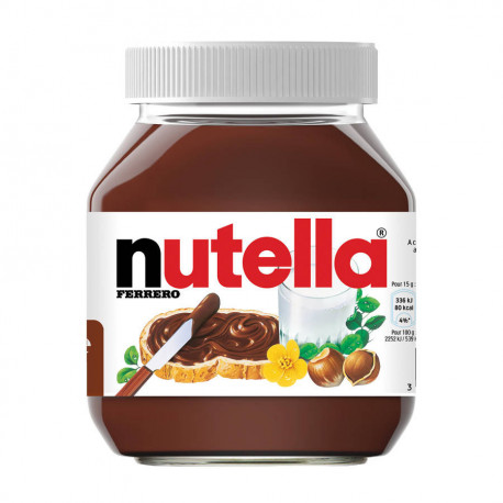 Pâte à tartiner aux noisettes Nutella 750 g