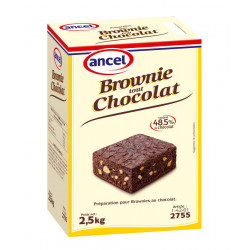 Préparation pour brownies tout chocolat 2.5 kg