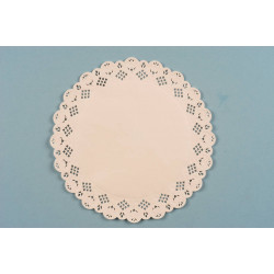 Dentelle préférence ingressable Le Kiosk ronde FSC 18 cm x 250