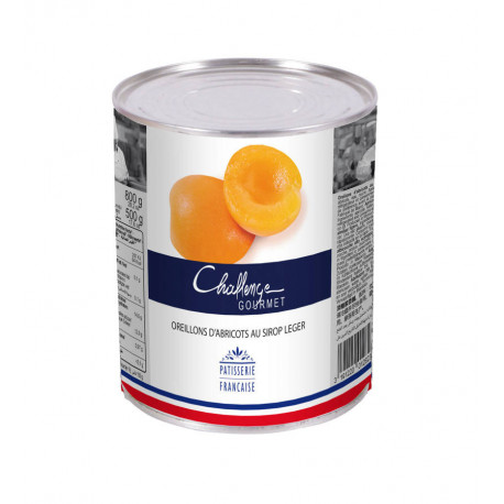 Oreillons d'abricot du Grèce au sirop léger 4/4