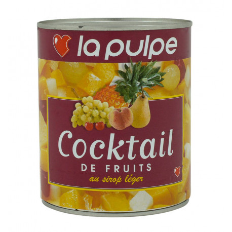 Cocktail de fruits au sirop légé 4/4