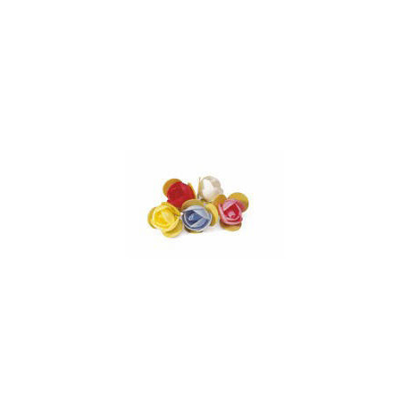 Rosette avec feuilles en azyme assortiment x 100