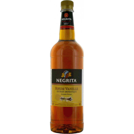 Rhum Négrita vanille 40 % vol. 1 L