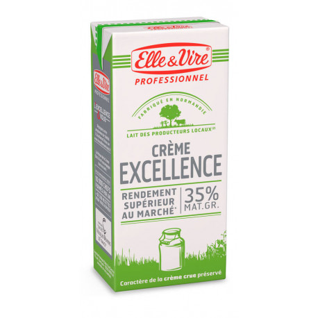 Crème Excellence Pâtisserie 35 % MG UHT 1 L