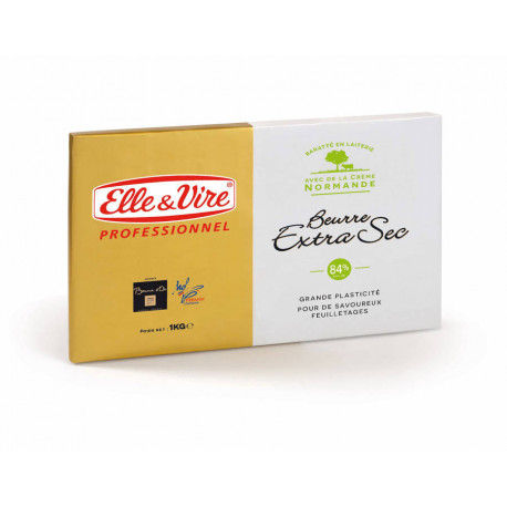 Beurre de tourage extra sec 84 % MG 1 kg