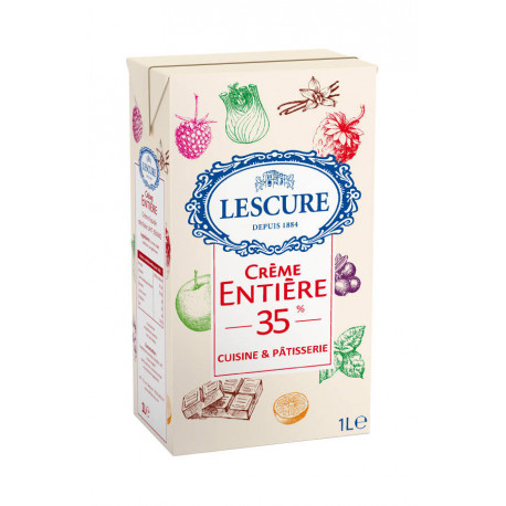 Crème liquide UHT 35 % MG 1 L