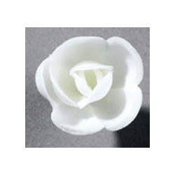 Petite rose blanche en azyme 40 mm x 72