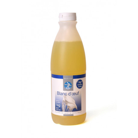 Blanc d'oeuf liquide pasteurisé 1 kg