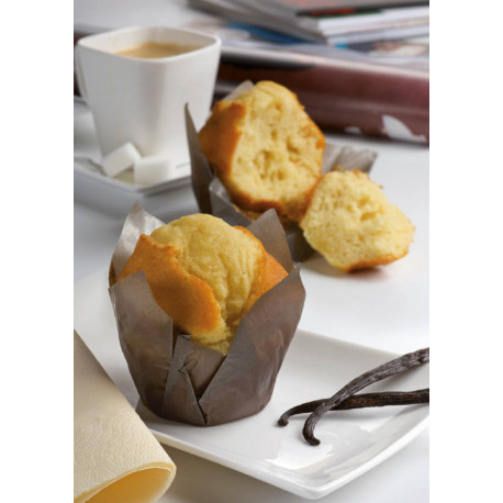 Muffin tulipe classique vanille 100 g x 32