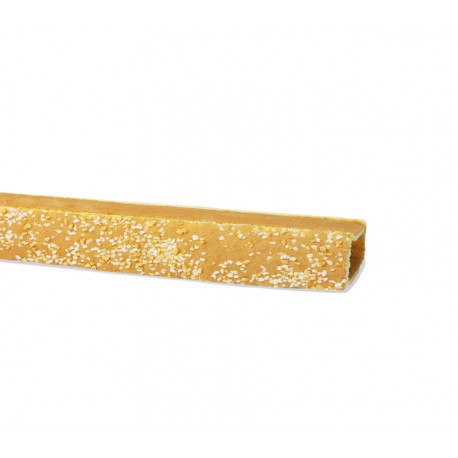 Kit de bûchette nature amande et perle sucre 55 cm 110 g