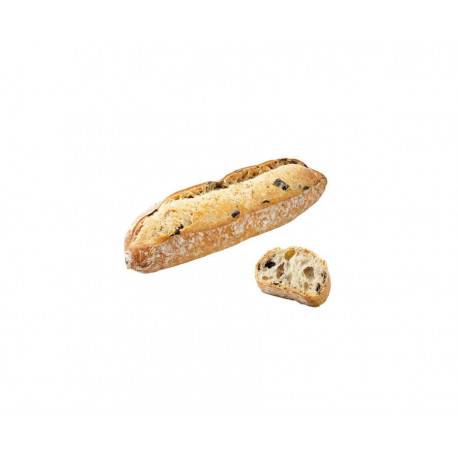 Petit pain Finedor aux olives noires précuit sur sole 50 g