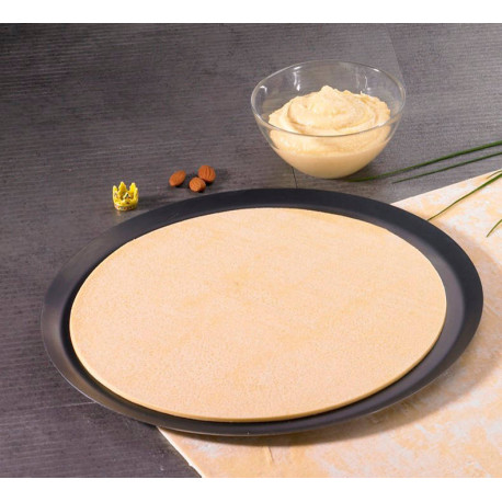 Disque feuilleté beurre piqué cru D 320 mm 310 g