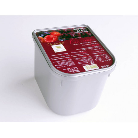 Compotée de fruits rouges 2,5 kg