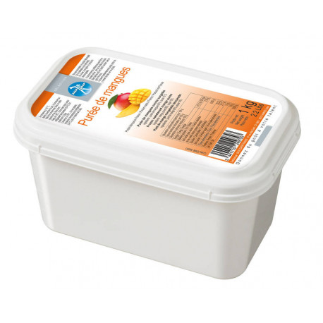Purée de mangues sucrée pasteurisée 1 kg