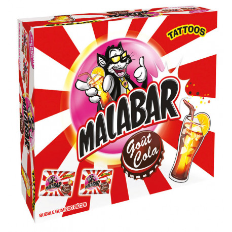 Malabar goût cola x 200
