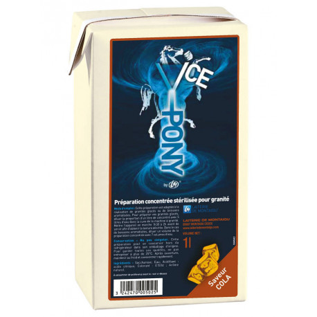 Préparation pour granité au cola 1 L