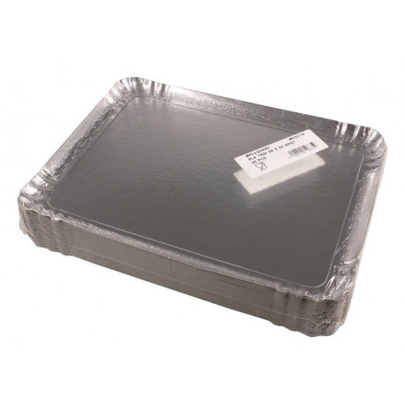 Plateau traiteur argent 42 x 28 cm x 25