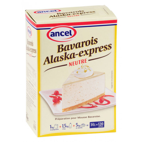 Préparation pour mousse bavaroise neutre Alaska-Express 1 kg