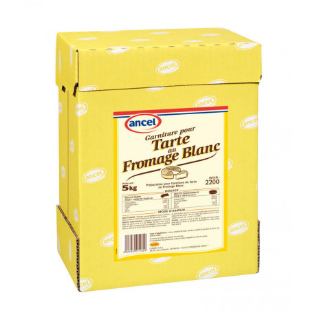 Préparation pour garniture de tarte au fromage blanc 5 kg