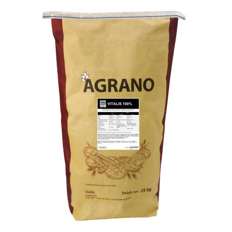 Farine élaborée pour pain aux graines de lin 25 kg