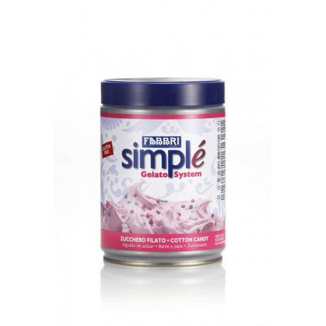 Simple barbe à papa rose 1,5 kg