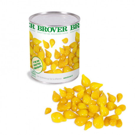 Poivron jaune en gouttes 4/4