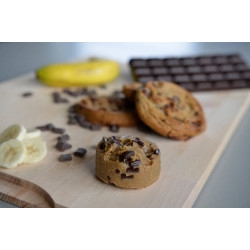 Cookie chocolat banane Puck Luxury 80 g x 90