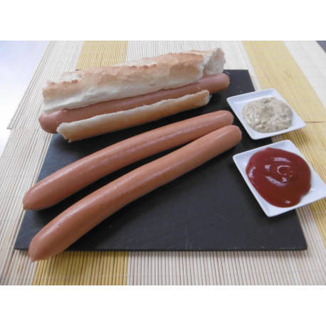 Saucisse knack de volaille halal 100g 3 kg