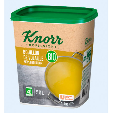 Bouillon de volaille bio déshydraté 50 L 1 kg