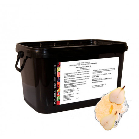 Purée poire sucrée 5 kg