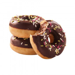 Mini donut saveur chocolat noisette 24 g x 135