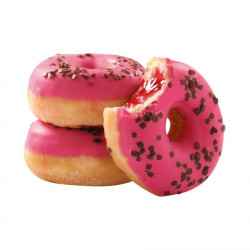 Mini donut saveur fraise 24 g x 135